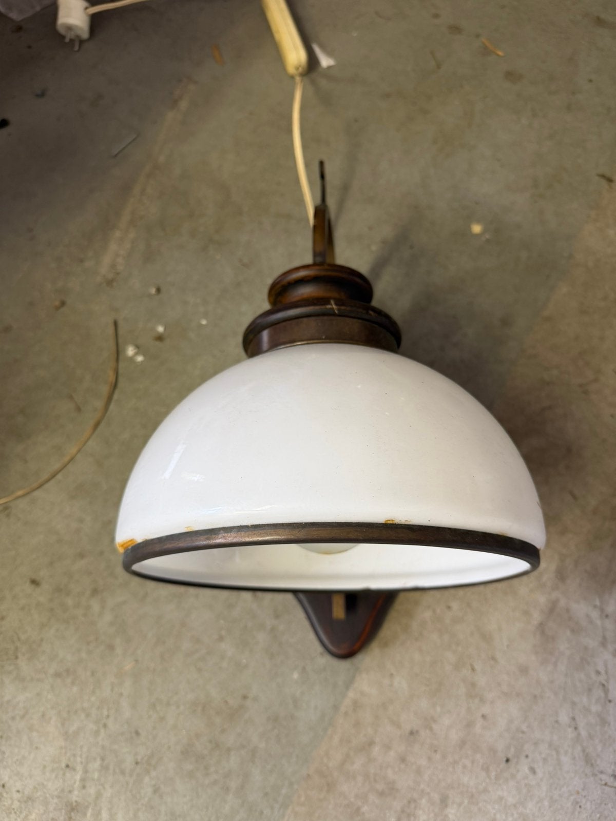 Klassieke wandlamp in prima staat, Ophalen, Zo goed als nieuw