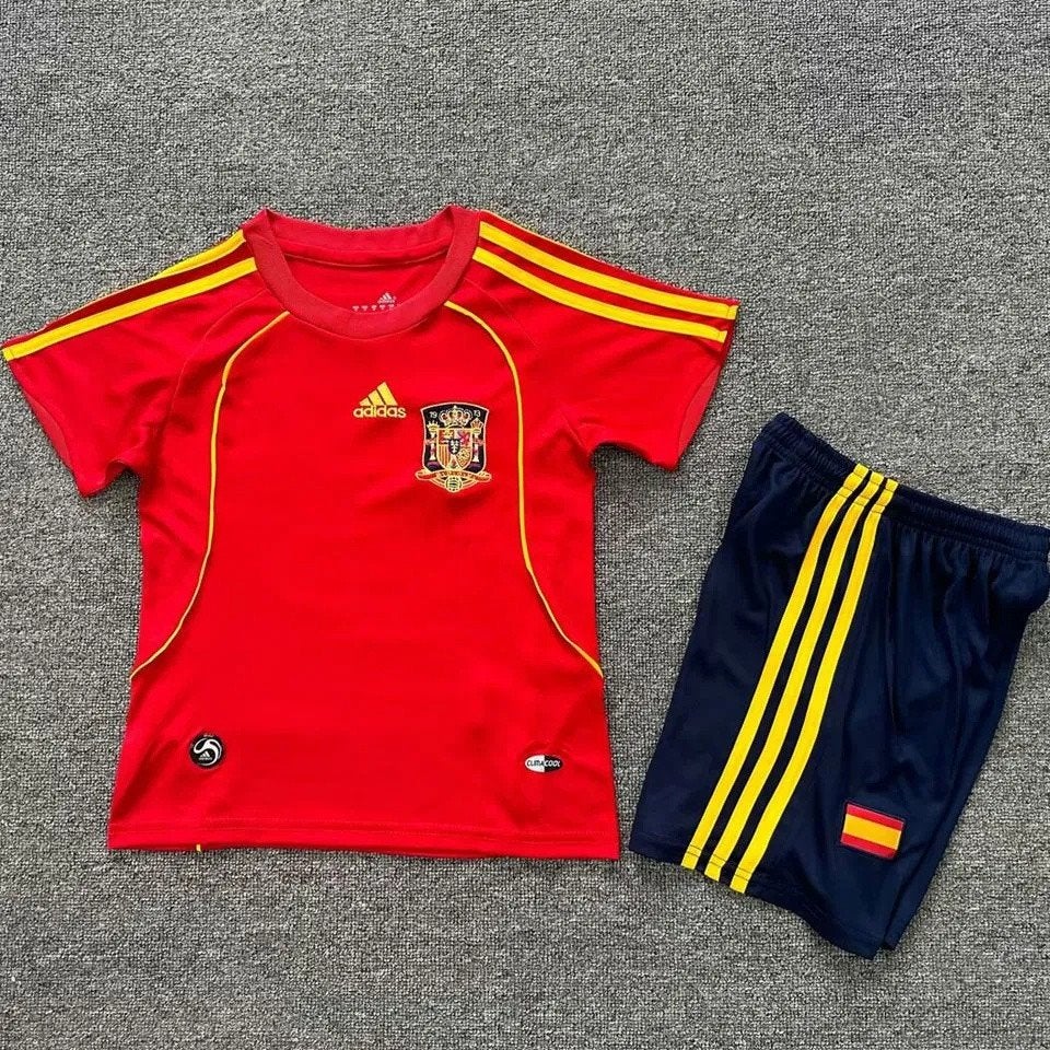 Spanje thuis shirt tenue kids retro 2008 | 98 t/m 164, Verzenden, Nieuw, Shirt