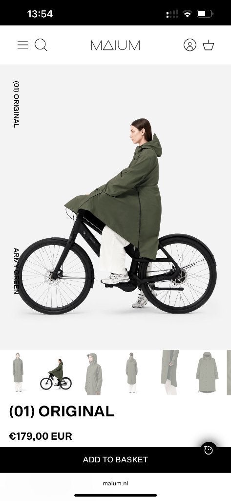 Maium regenjas / regenponcho / fietsponcho / rain coat, Kleding | Dames, Nieuw, Ophalen of Verzenden, Maat 34 (XS) of kleiner