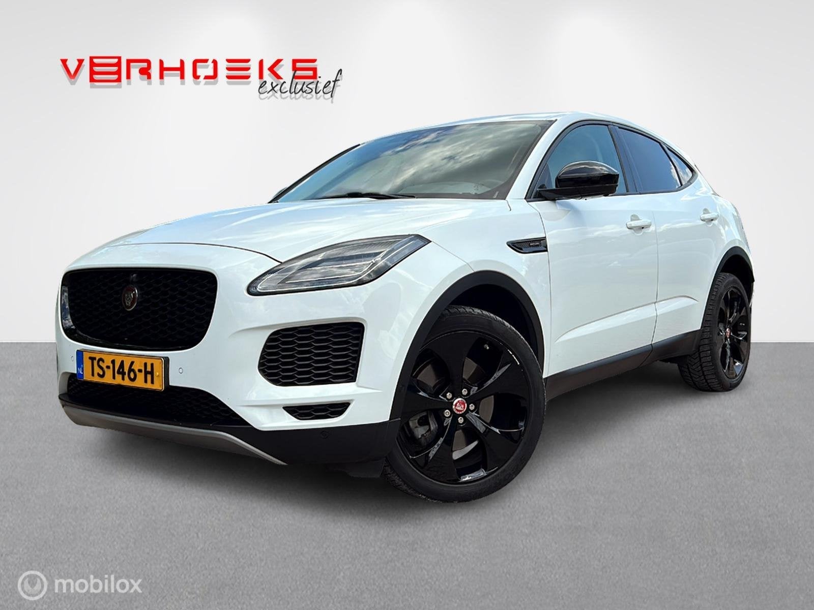 Jaguar E-Pace 2.0 P250 AWD S/Leer/Head-Up/20"/LED, Auto's, Automaat, Dealer onderhouden, 249 pk, Euro 6