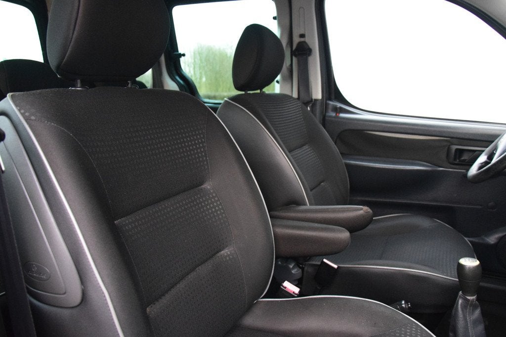 Peugeot Partner mpv 1.6-16V XT 2x Schuifdeur (bj 2008), Auto's, Peugeot, Stof, Gebruikt, Zwart, Zwart