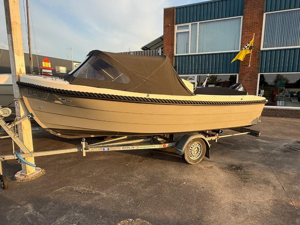 4-Family 495 Deluxe tender sloep., Watersport en Boten, Sloepen, Tender, 5 m, Zo goed als nieuw, 2 m