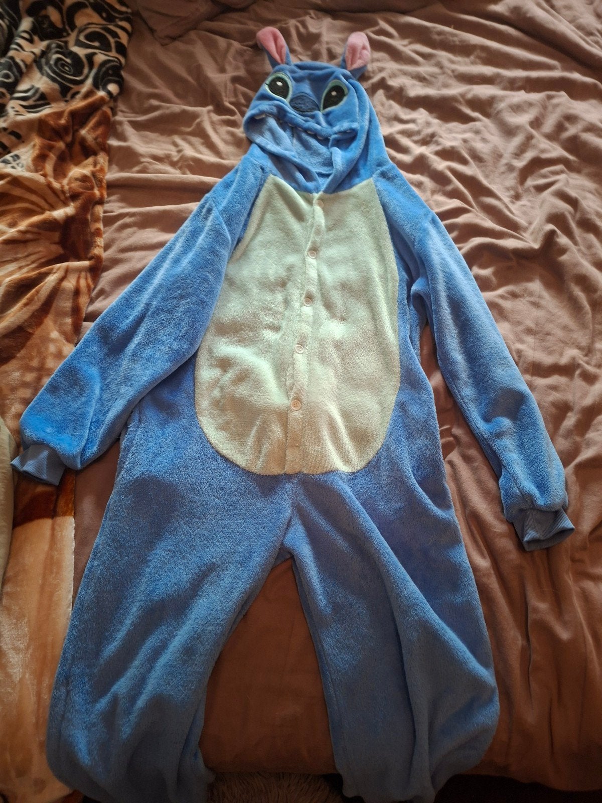 Stitch Onesie / Pyjama Maat S, Onbekend, Ophalen of Verzenden, Zo goed als nieuw