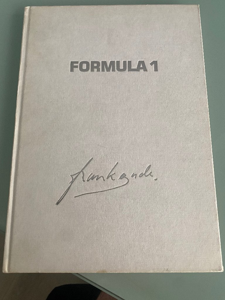 Formula 1  Frank Gude boek Graphic artist, Villeneuve, Lauda, Ophalen of Verzenden, Zo goed als nieuw, Formule 1