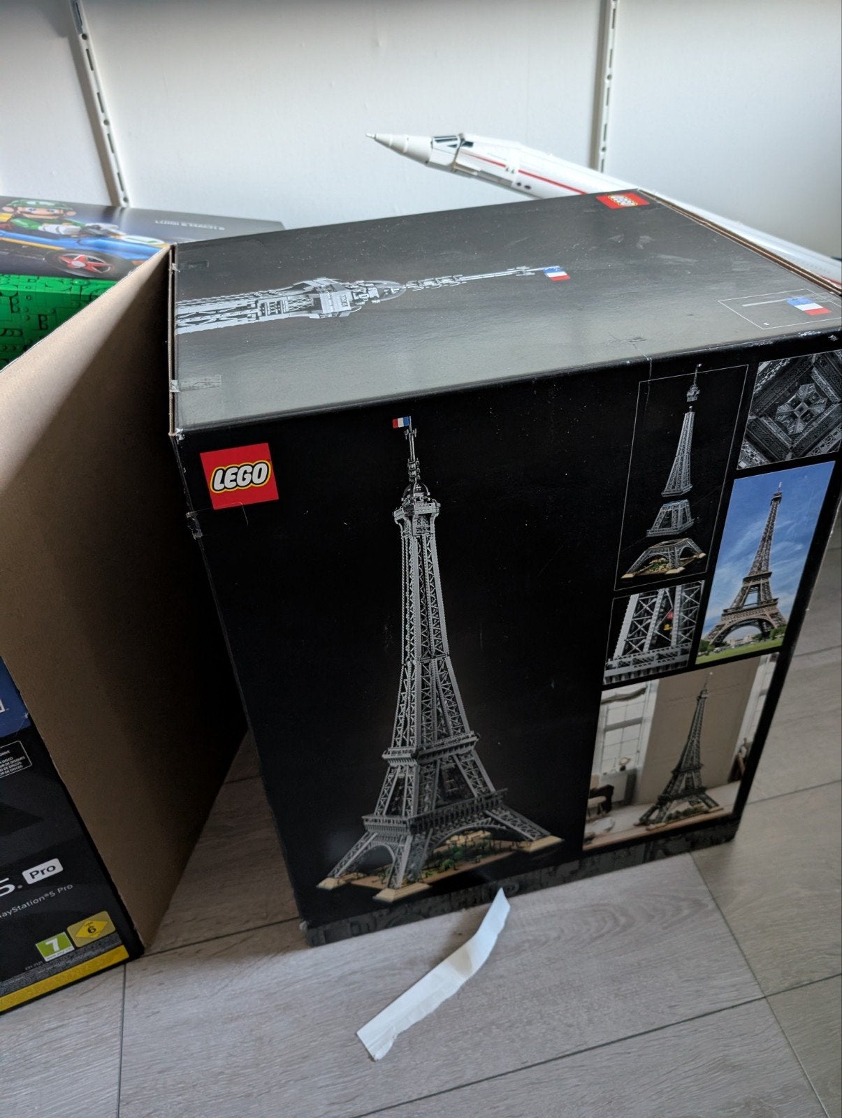 lego 10307 Eiffeltoren inclusief boekjes en doos, Ophalen, Compleet, Lego, Zo goed als nieuw