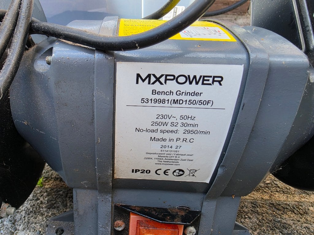 Tafelslijpmachine, Ophalen, Gebruikt, Minder dan 700 watt, Werkbankslijpmachine