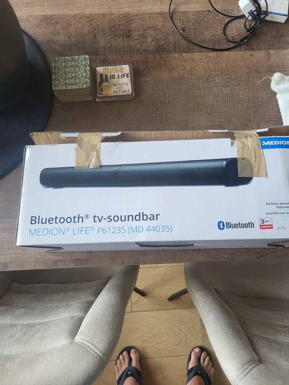 Medion Bluetooth TV-soundbar P61235 (MD 44035), Ophalen