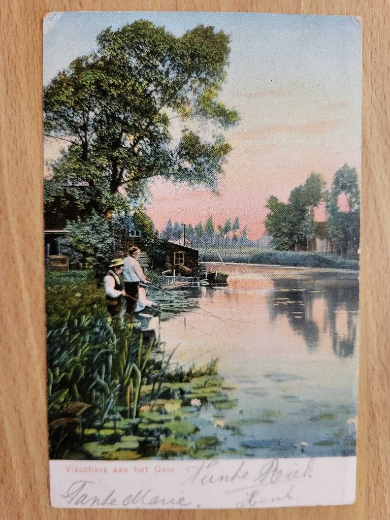 ansicht Utrecht Gein vissers, Verzenden, Voor 1920, Utrecht