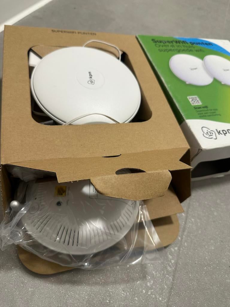 Te koop – KPN SuperWifi punten (set), Computers en Software, WiFi-versterkers, Ophalen of Verzenden, Zo goed als nieuw