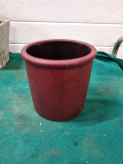 bloempot rood aardewerk, Ophalen of Verzenden, 'T Olde Gre-j, Info@toldegrej.nl, Endepoelstraat 20f Didam