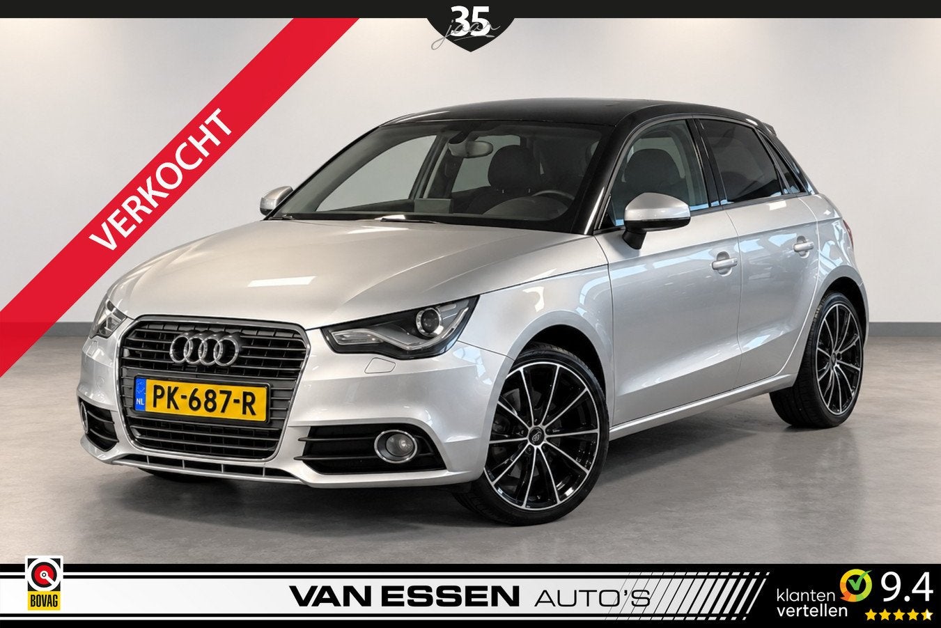Audi A1 Sportback 1.4 TFSI S Edition Navi Airco Cruise-Contr, Voorwielaandrijving, Euro 5, 4 cilinders, 4 stoelen