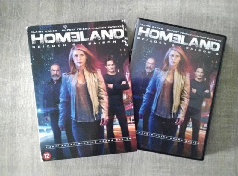 DVD Homeland seizoen 6, Vanaf 12 jaar, Ophalen, Zo goed als nieuw, Overige genres