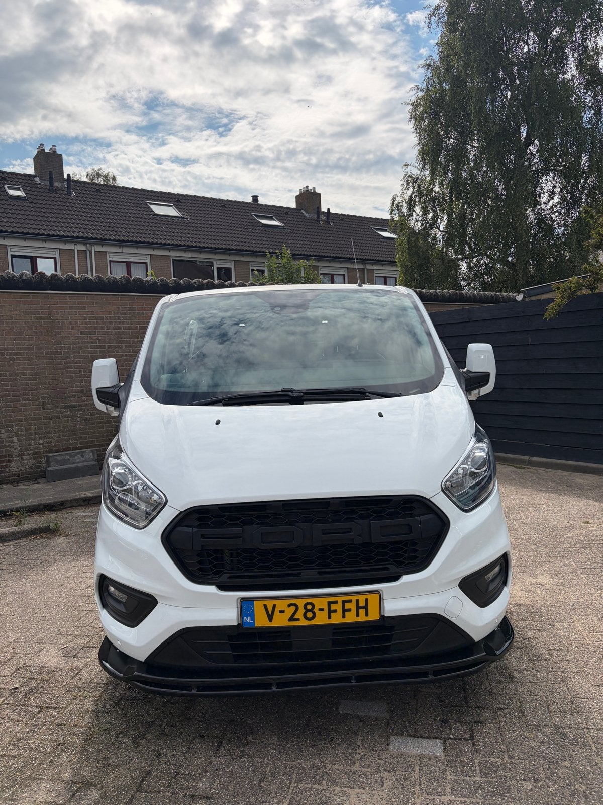 Rolstoebus ford transit custom in prijs berlaagd!!!, 1995 cc, 4 stoelen, Wit, Particulier