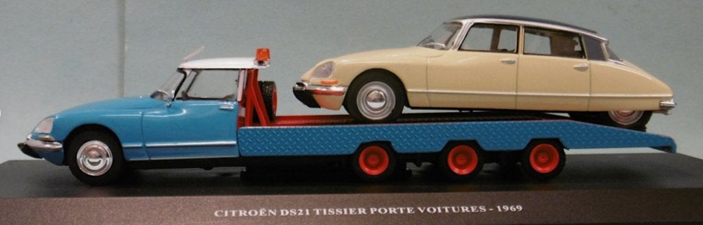 Citroen DS21 Tissier '73 + DS  1/43 Utilitaires Citroen # 10, Ophalen of Verzenden, Nieuw, Auto, Overige merken