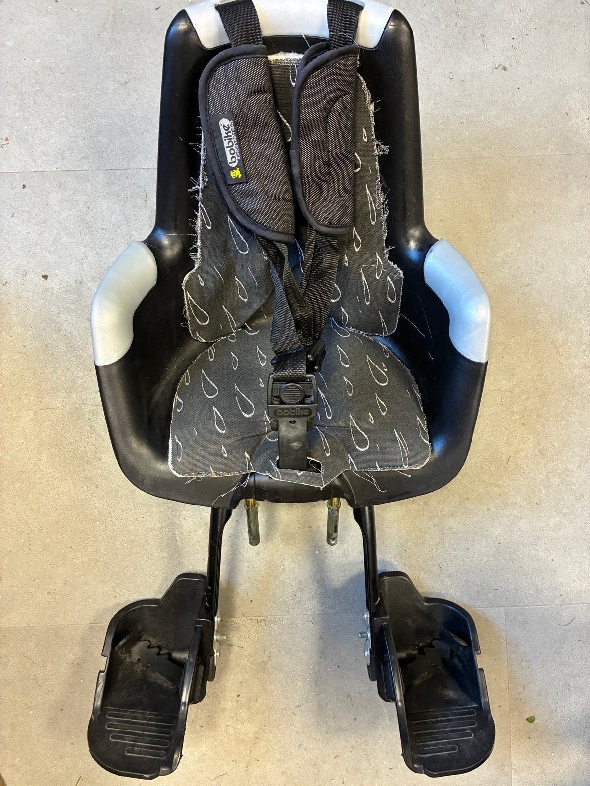 Bobike fietsstoeltje voor met windscherm, Ophalen, Voorzitje, 0 t/m 13 kg, Gebruikt