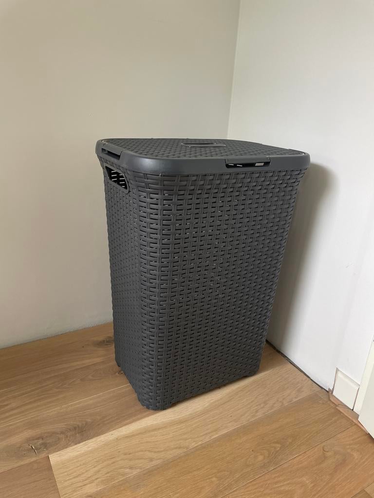 Curver wasmand/wasbox met deksel - 33x44x61cm, Ophalen of Verzenden, Gebruikt