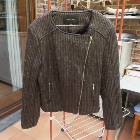 Jasje nieuw donkergroen gekleurde draadjes Lona & Mila mt 40, Kleding | Dames, Maat 38/40 (M), Nieuw, Ophalen of Verzenden, Lona & Mila