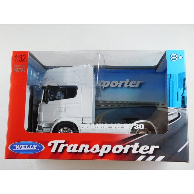 Welly Scania R730 V8 4x2 Wit 1:32, Overige merken, Christian@diecastcompany.nl, Voltastraat 51  ⠀ ⠀1446 VB ⠀PURMEREND  ⠀ ⠀Nederland
