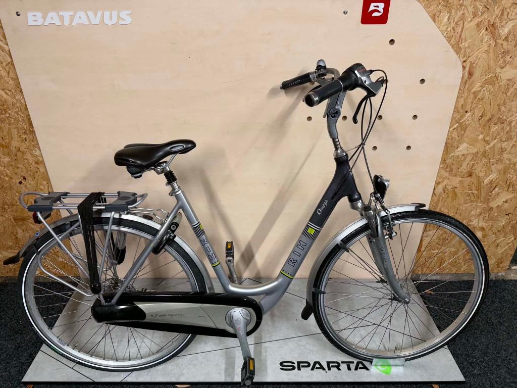RIH Omega 54 cm 8 versnellingen, Fietsen en Brommers, Fietsen | Dames | Damesfietsen, 53 tot 56 cm, Versnellingen, Zo goed als nieuw