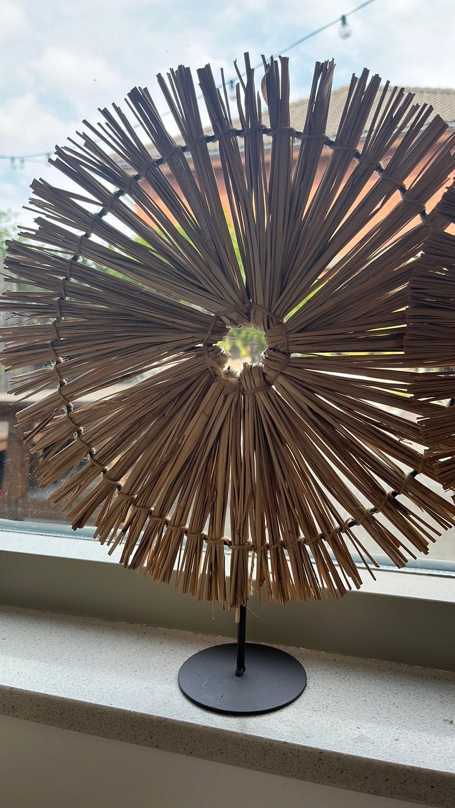 Decoratie boho op standaard, Ophalen, Zo goed als nieuw