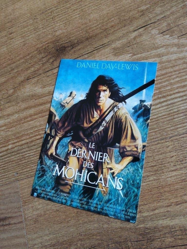 The Last of the Mohicans ansichtkaart Film kaart, Ophalen of Verzenden, 1980 tot heden, Ongelopen, Buiten Europa