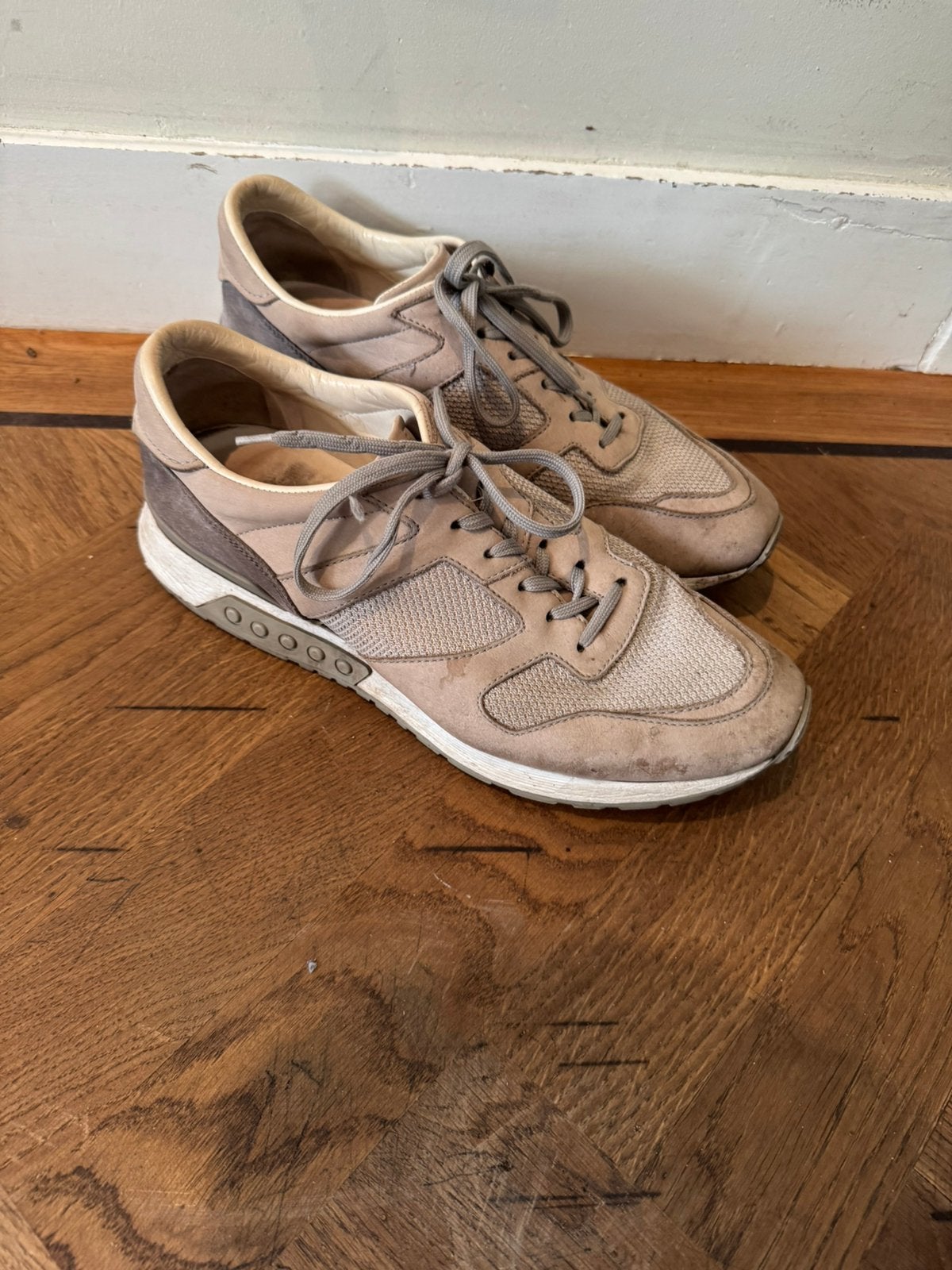 Heren schoenen Tod’s maat 43 (size 9), Bruin, Verzenden, Sneakers of Gympen, Zo goed als nieuw