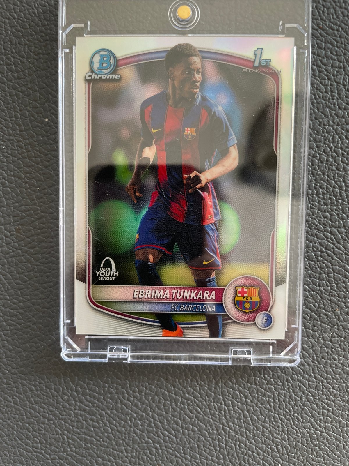 Ebrima Tunkara FC Barcelona Bowman Chrome Spelerskaart, Verzamelen, Ophalen of Verzenden, Zo goed als nieuw, Buitenlandse clubs