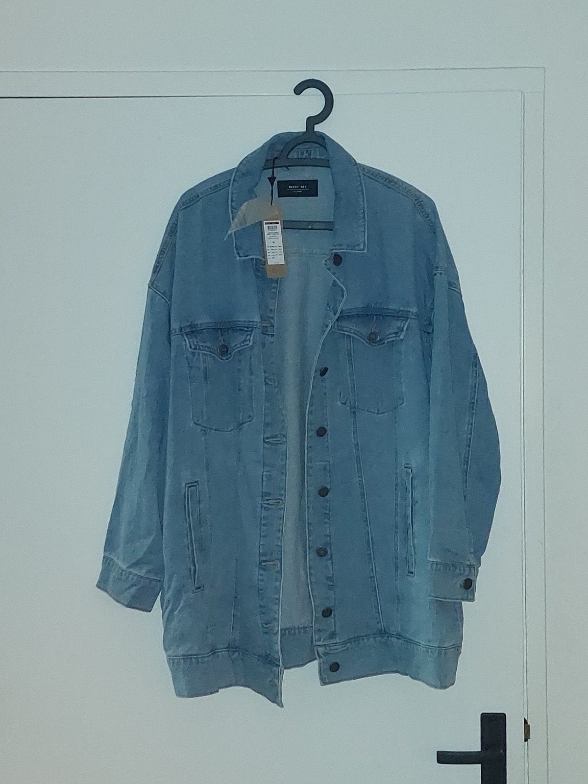 Spijkerjasje oversized, Noosy May, maat XL, Ophalen, Nieuw, Maat 46/48 (XL) of groter, Blauw