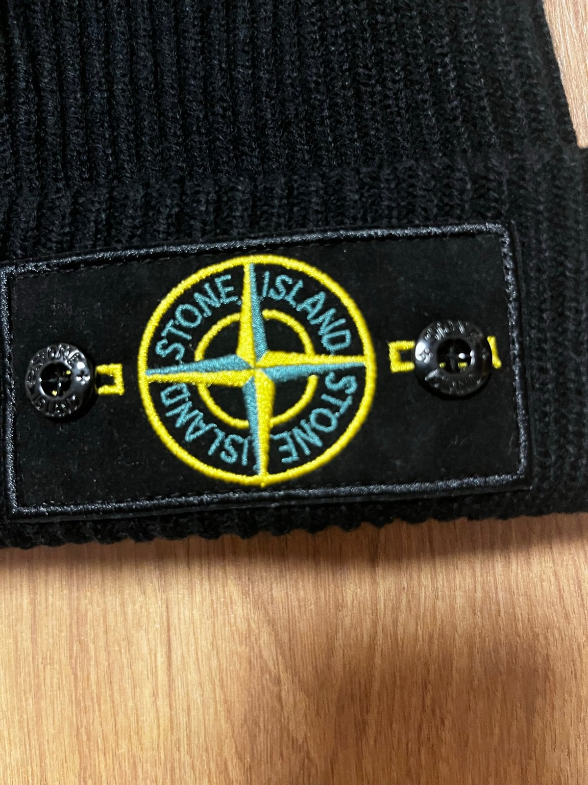 Stone Island Muts Zwart - Nieuw met label, Kleding | Heren, Mutsen, Sjaals en Handschoenen, Verzenden, Nieuw, Overige maten, Muts