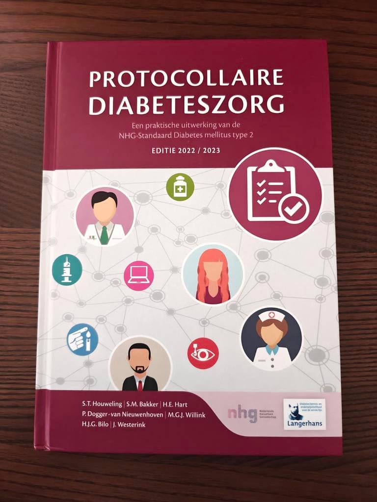 Protocollaire Diabeteszorg - Editie 2022/2023, S.T. Houweling, S.M. Bakker, H.E. Hart e.a., Zo goed als nieuw, Gamma, HBO