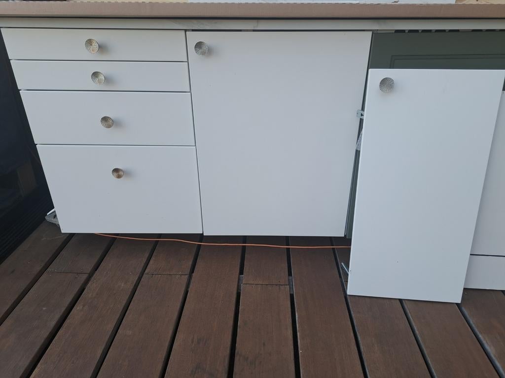 Ikea METOD keukenfronten van lades en kasten wit, Ophalen, Wit, 50 tot 100 cm, Minder dan 25 cm