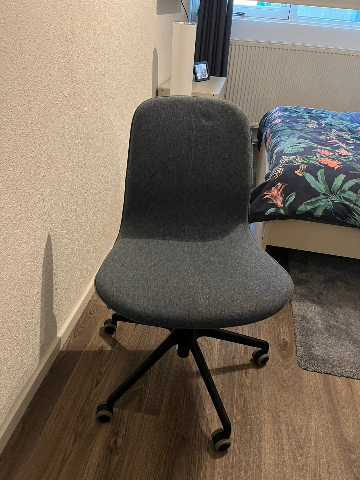 Ikea Langfjall bureaustoel, Ophalen of Verzenden, Zo goed als nieuw, Grijs