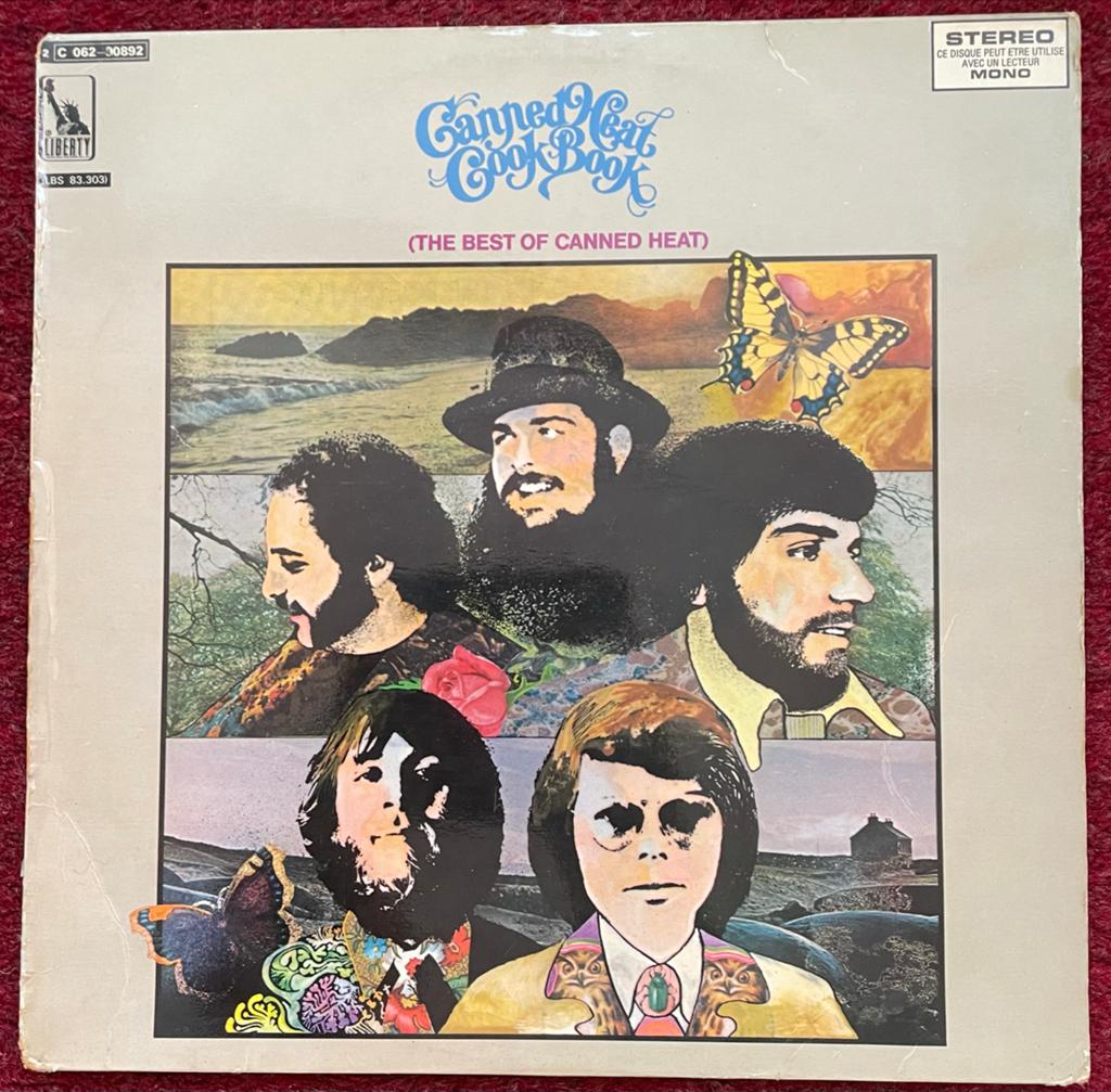 Canned Heat Cookbook (The Best Of Canned Heat) LP, Cd's en Dvd's, Ophalen of Verzenden, 1960 - 1969, Gebruikt, 12 inch
