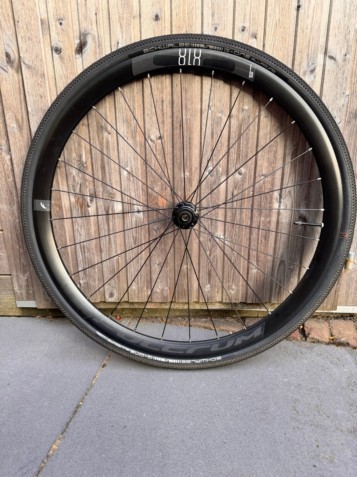 Fulcrum Racing 818 DB Gravel Wielset met Schwalbe G-One Band, Fietsen en Brommers, Zo goed als nieuw, Gravelbike, Aluminium, Ophalen