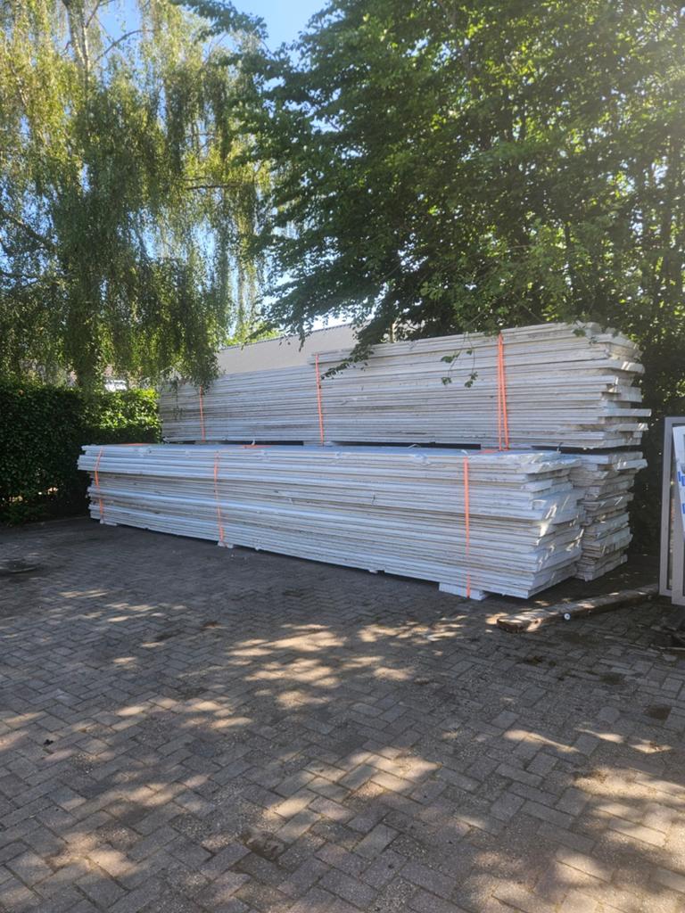 Partij EPS Tempex isolatieplaten 80mm dik, diverse lengtes, Ophalen of Verzenden