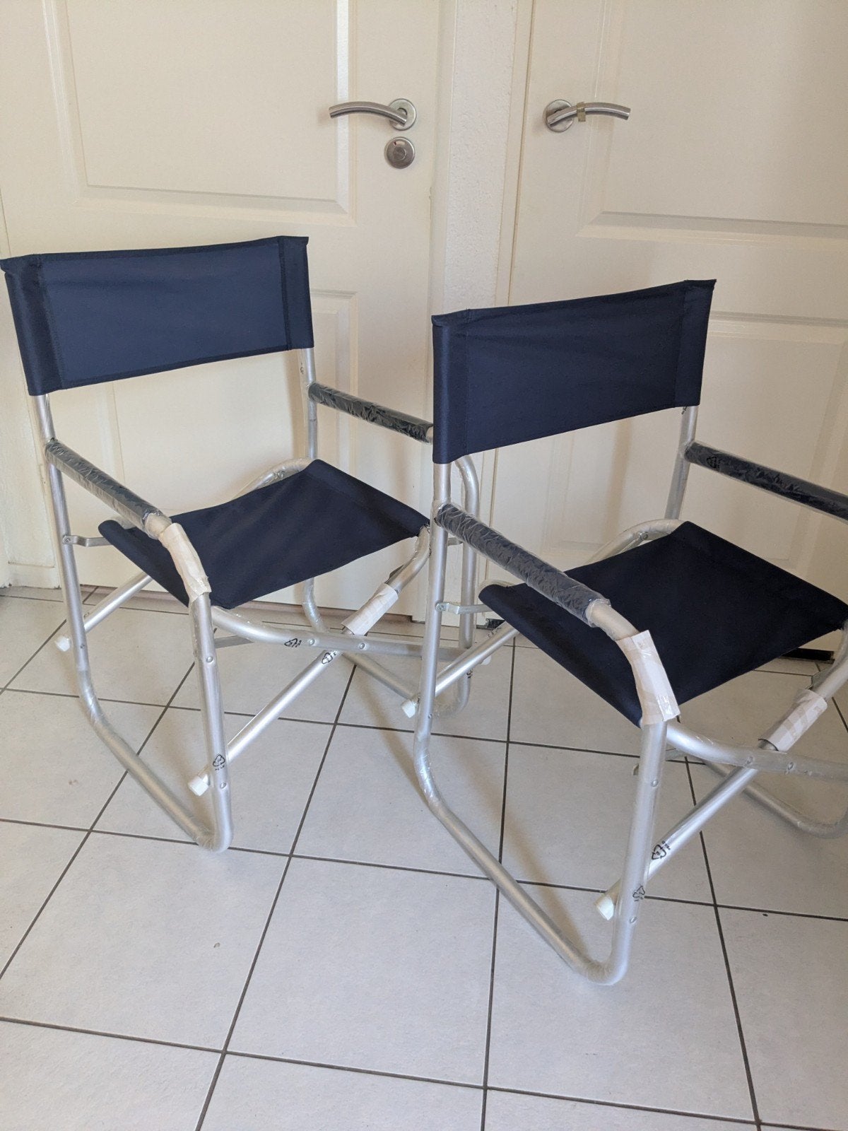 Regisseur stoelen. Nieuw 2 x, Ophalen, Campingstoel