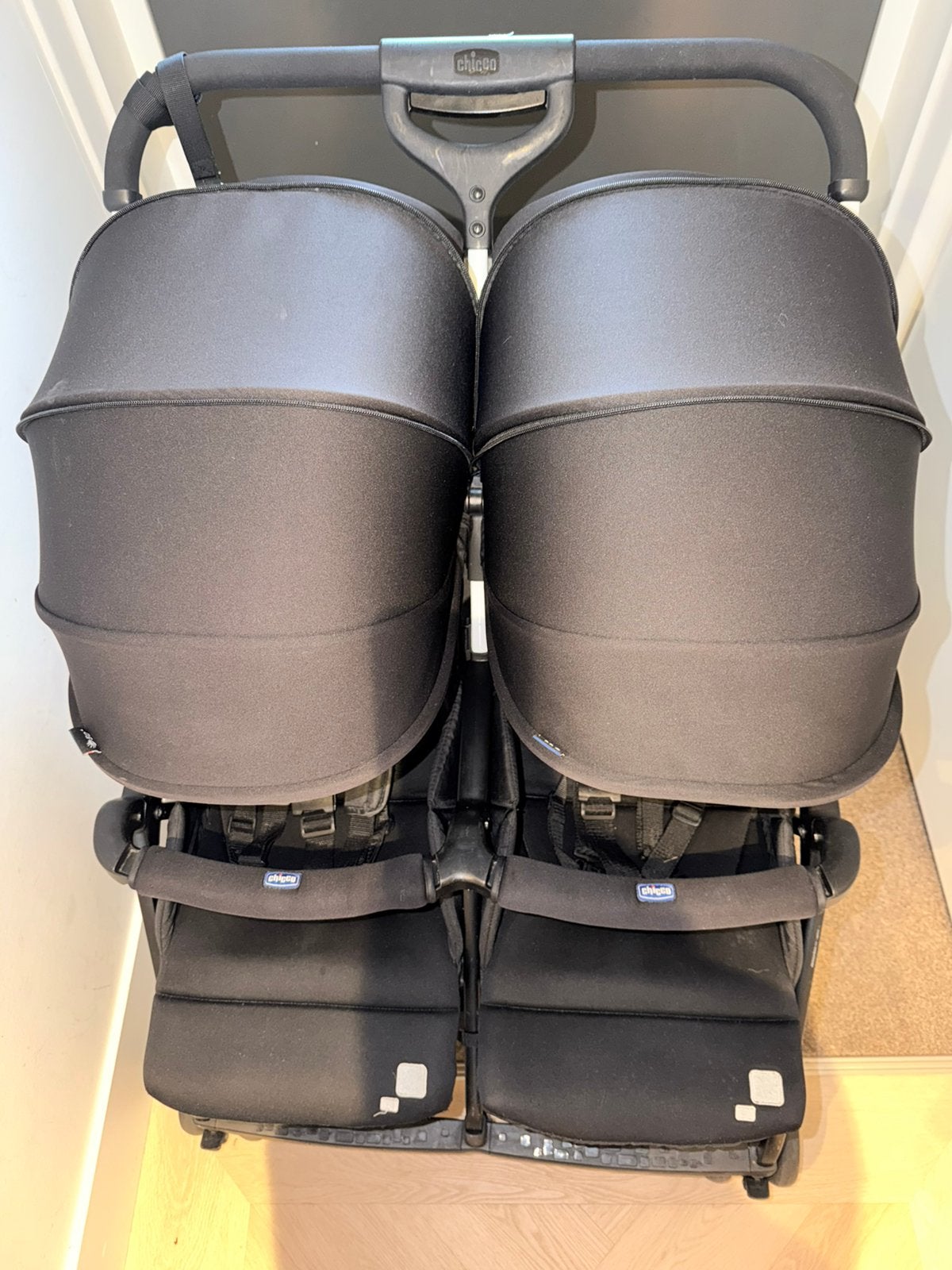 Duo kinderwagen chicco, Ophalen, Gebruikt, Kinderwagen of Buggy