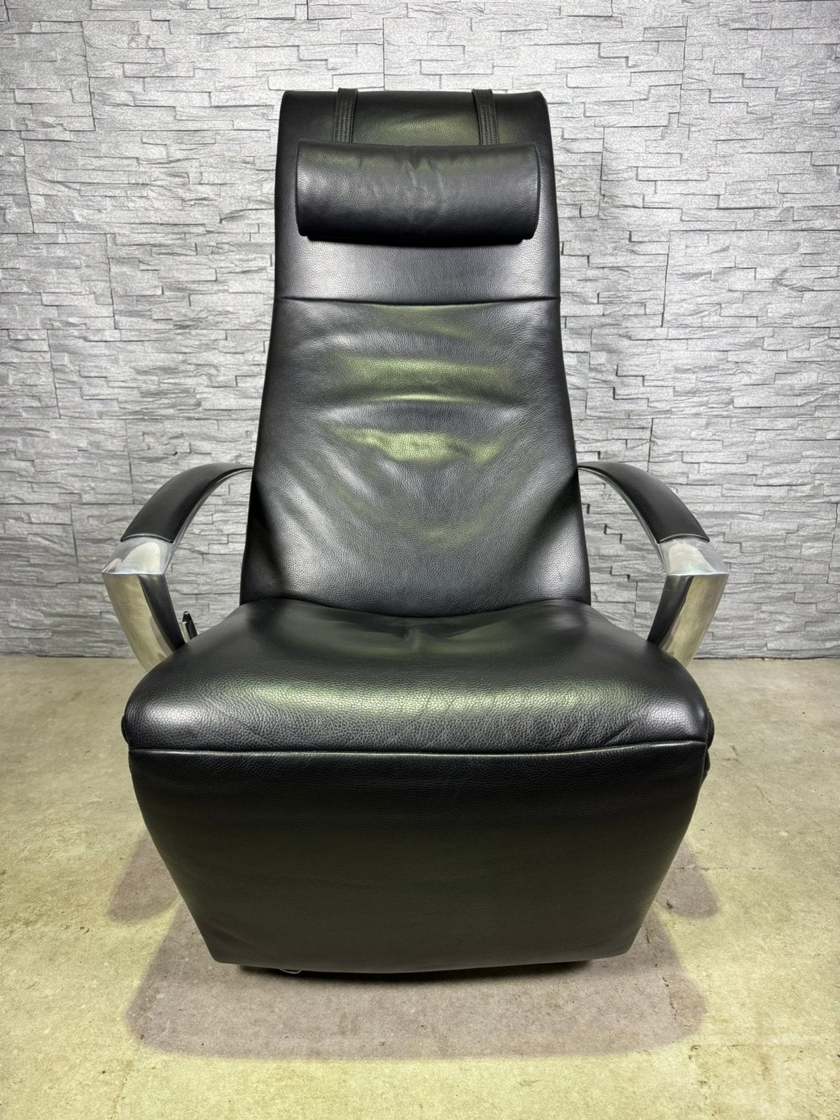 Foto 3 van Jori Brainbuilder Medi 7760 Relaxfauteuil Zwart Leer