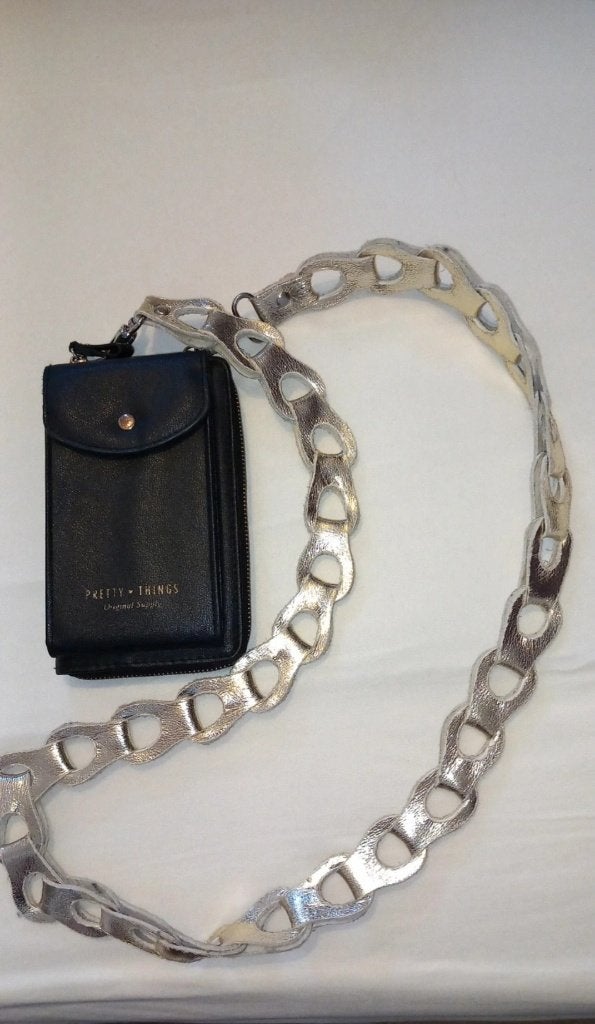 Telefoon tasje, Ophalen of Verzenden, Zo goed als nieuw, Zwart, Overige typen