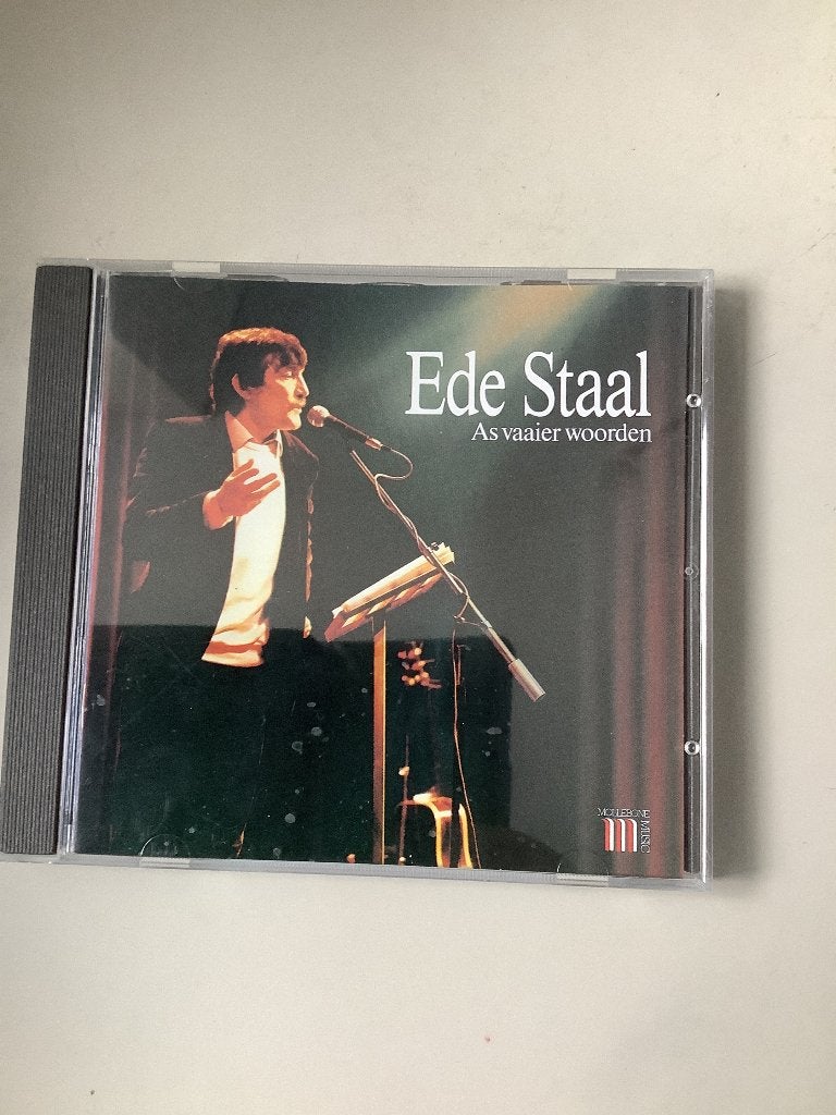 Ede staal,as vaaier woorden., Cd's en Dvd's, Ophalen of Verzenden, Zo goed als nieuw, Levenslied of Smartlap