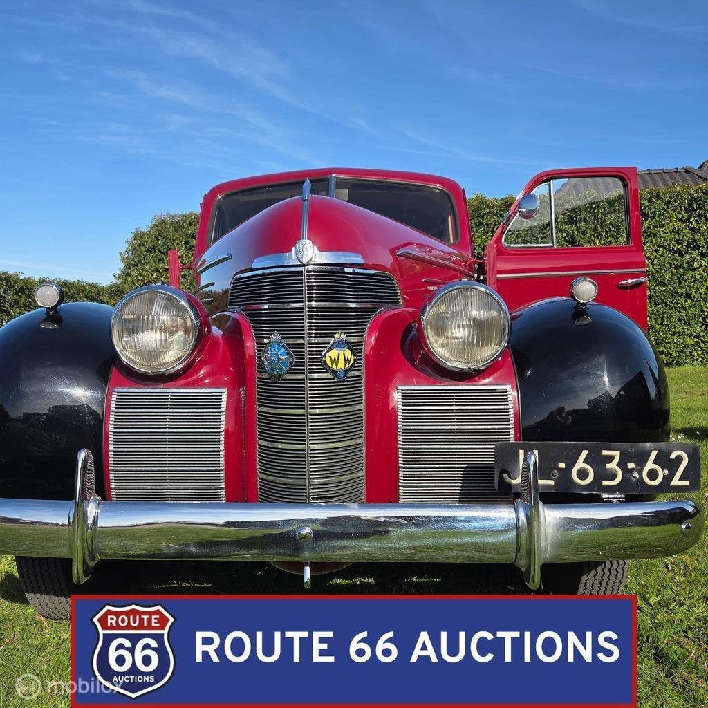 Oldsmobile Series 70 DeLuxe | 1939 | Route 66 Auctions, Overige carrosserieën, Zwart, Bedrijf, Handgeschakeld