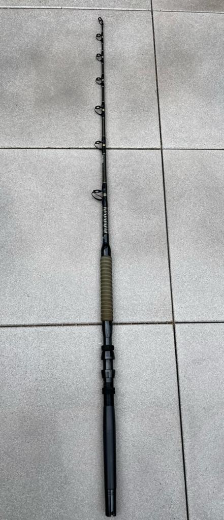 Shimano Tiagra stand up 3050 boot hengel, Ophalen, Gebruikt, Werphengel