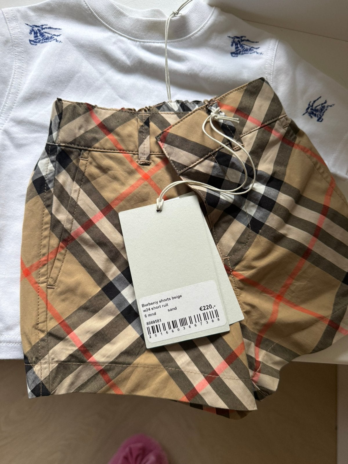 Burberry setje 6maanden, Ophalen of Verzenden, Nieuw, Jongetje, Setje
