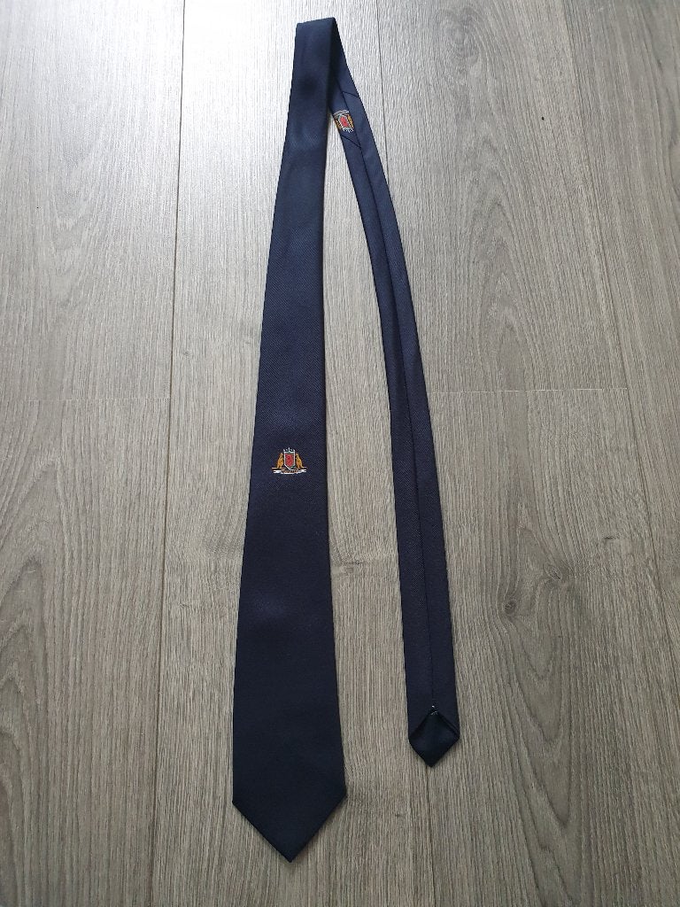 AUSTICO blauwe stropdas ~ HH1811, Kleding | Heren, Stropdassen, Effen, Blauw, Ophalen of Verzenden, Zo goed als nieuw