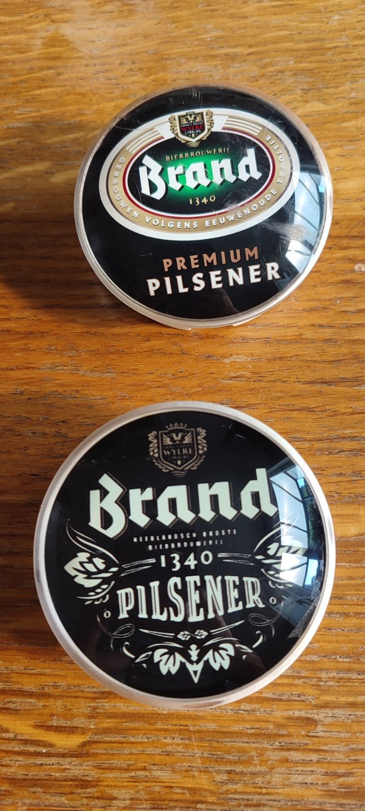 Brand bier taplenzen - Premium Pilsener (2 stuks), Verzamelen, Biermerken, Ophalen of Verzenden, Gebruikt, Overige typen, Brand