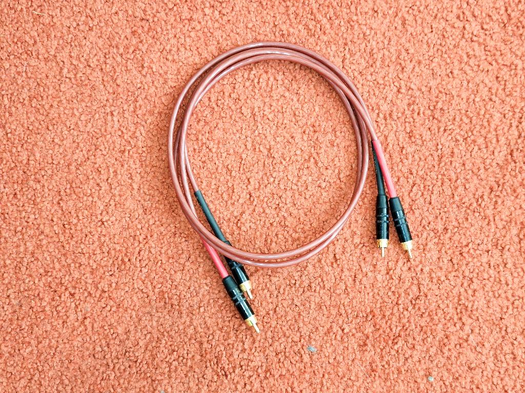 Nordost Leif serie Reddawn interlink RCA, Ophalen of Verzenden, Zo goed als nieuw, Minder dan 2 meter, Interlink-kabel