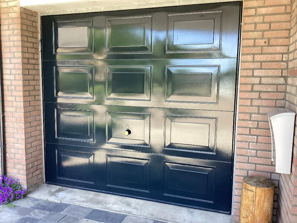 Garagedeur (kantel) Hörmann, Ophalen, Gebruikt, 120 cm of meer, Garagedeur