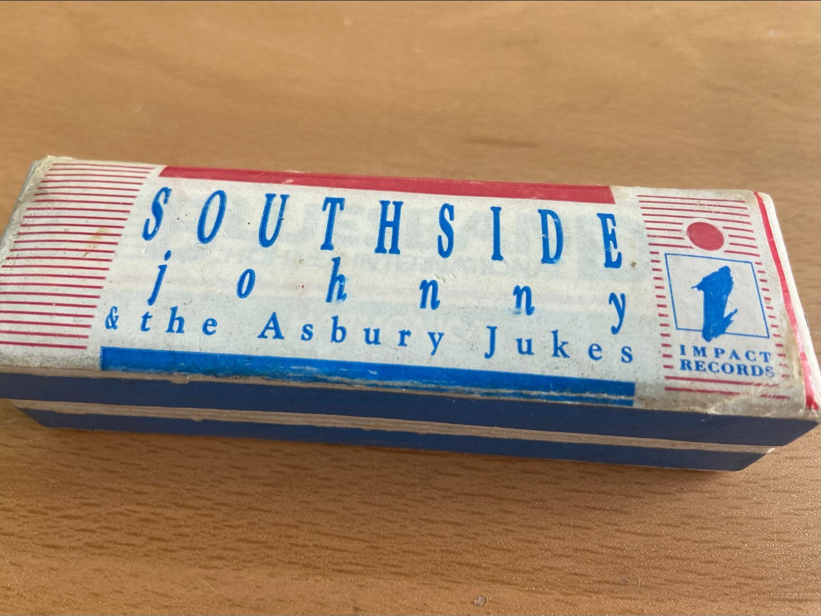 Southside Johnny mondharmonica met doosje en instructies, Ophalen of Verzenden, Gebruikt, Met koffer of doosje