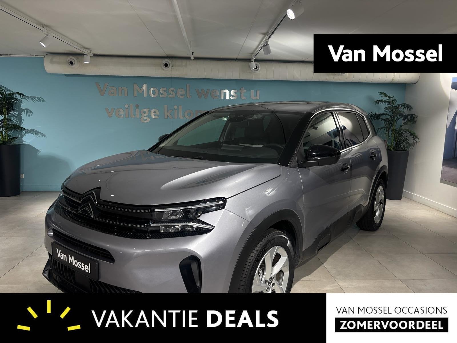 Citroen C5 Aircross 1.2 Hybrid 136 Plus | Camera | Navigatie, 1199 cc, C5 Aircross, Leder en Stof, Origineel Nederlands