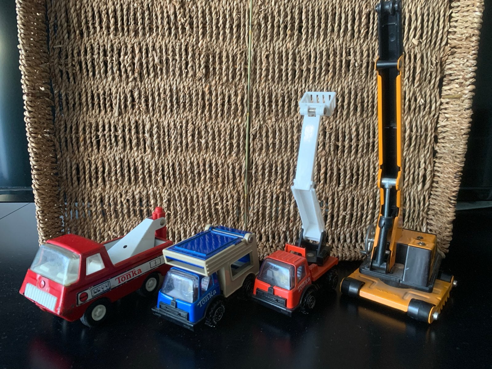 Tonka Speelgoedvoertuigen - Set van 4, Ophalen of Verzenden, Gebruikt